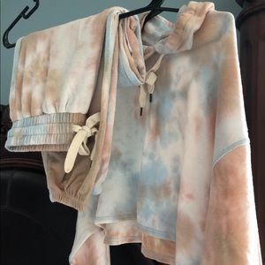Urban Outfitters Tie Dye Hoodie & Jogger Set